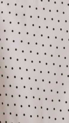 Zada Bow Maxi Dress - Cream/Black Polka Dot - Billy J
