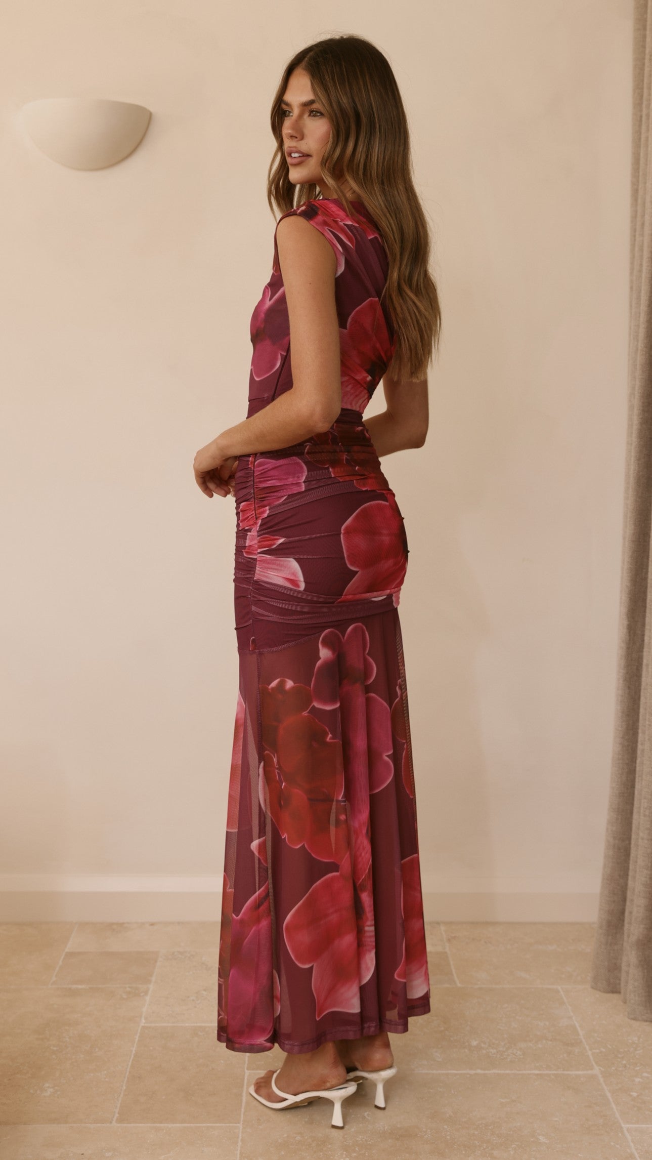 Delara Maxi Dress - Fuchsia - Billy J