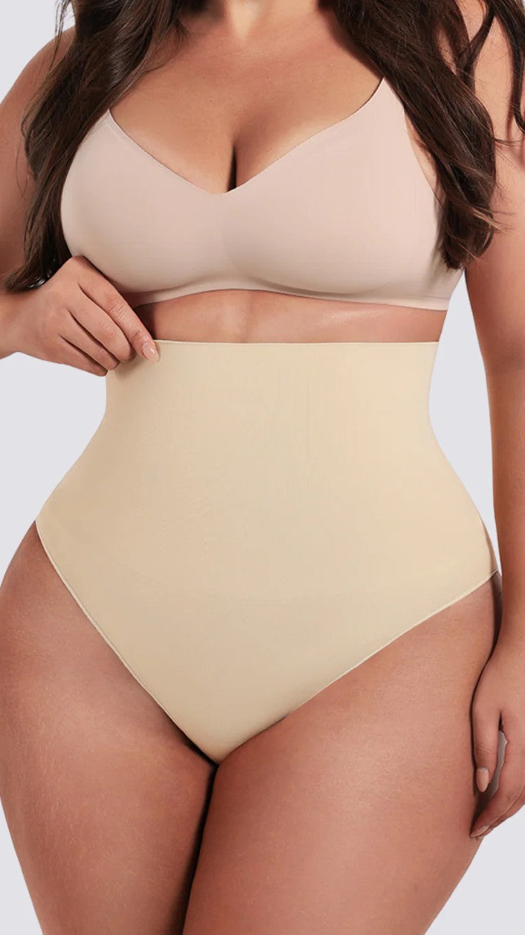 BZEZ Mid Fit Control Thong - Bare - Billy J