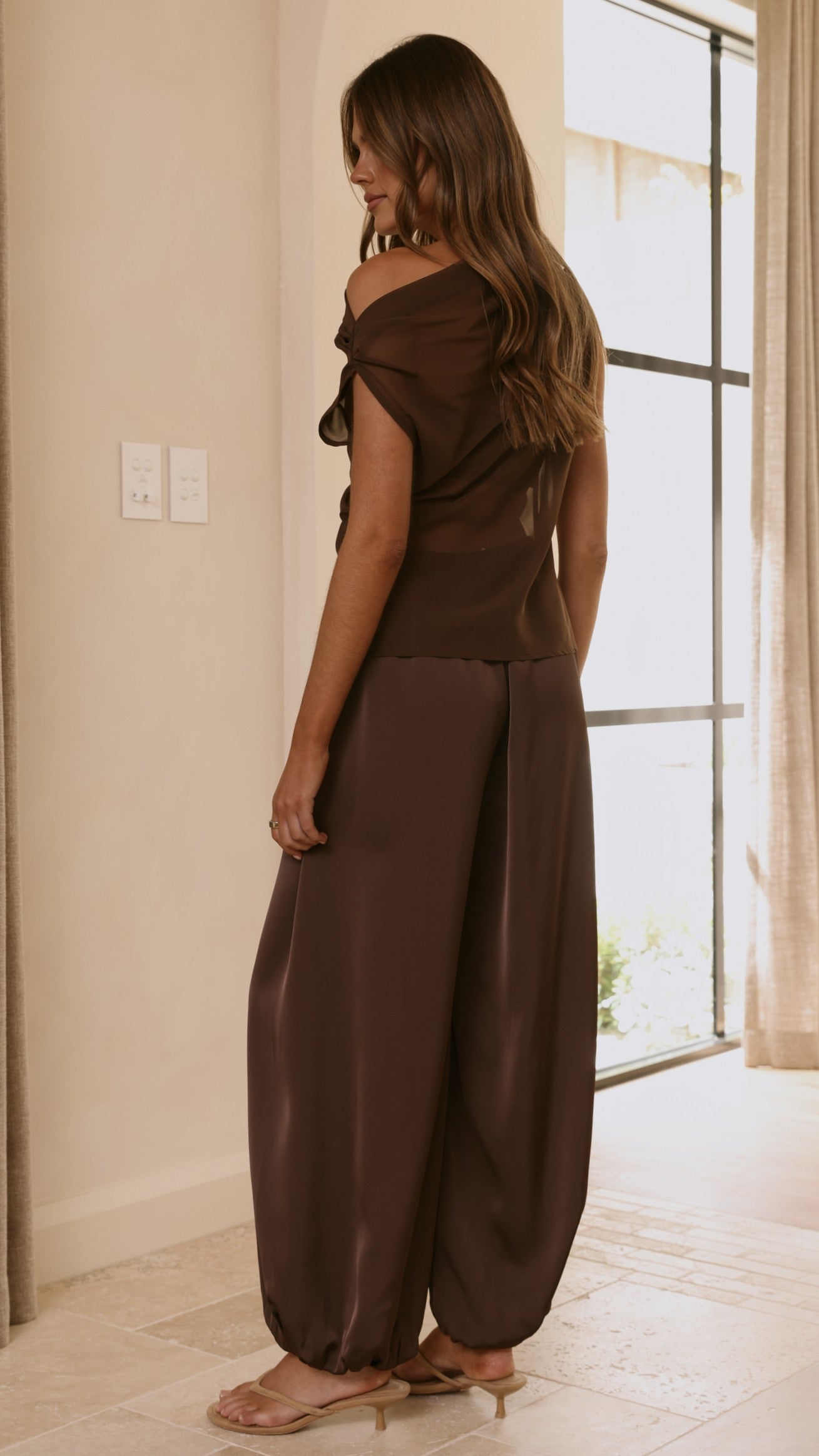 Ariella Pants - Chocolate - Billy J
