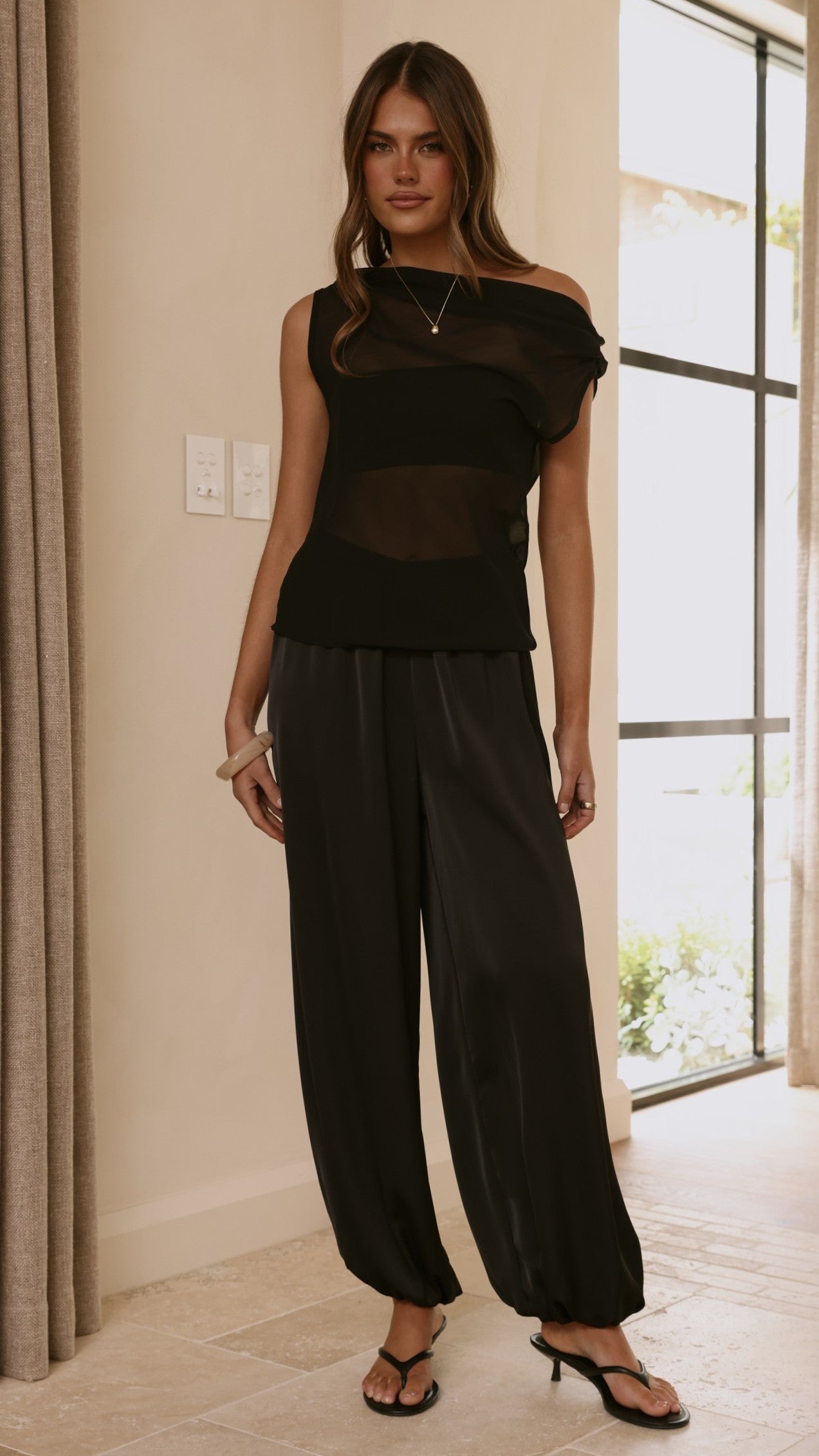 Ariella Pants - Black - Billy J