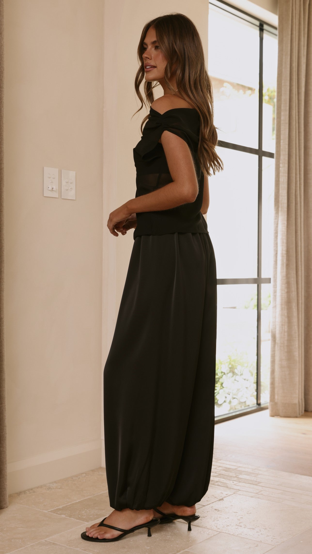 Ariella Pants - Black - Billy J