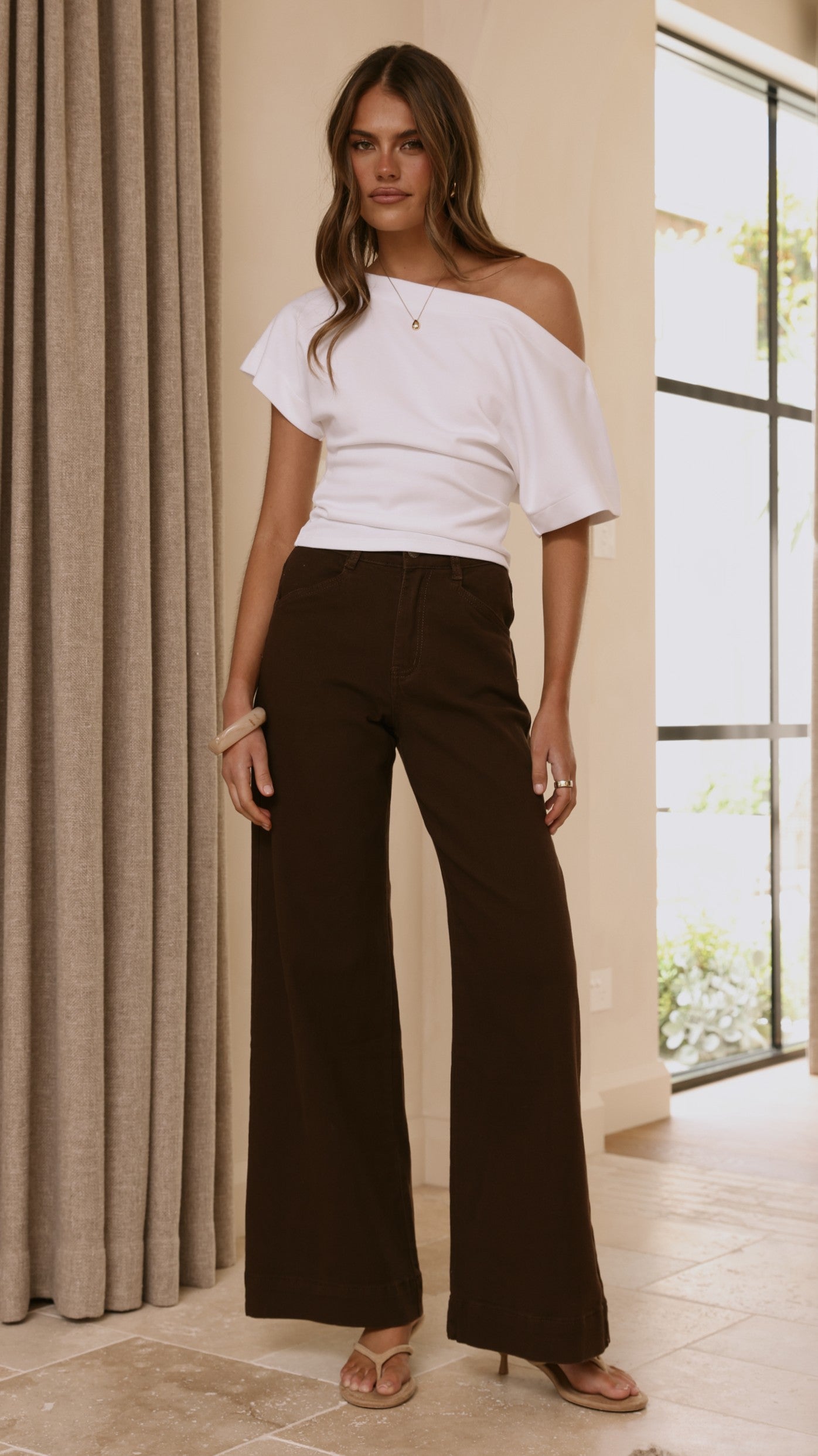 Jara Top - White - Billy J