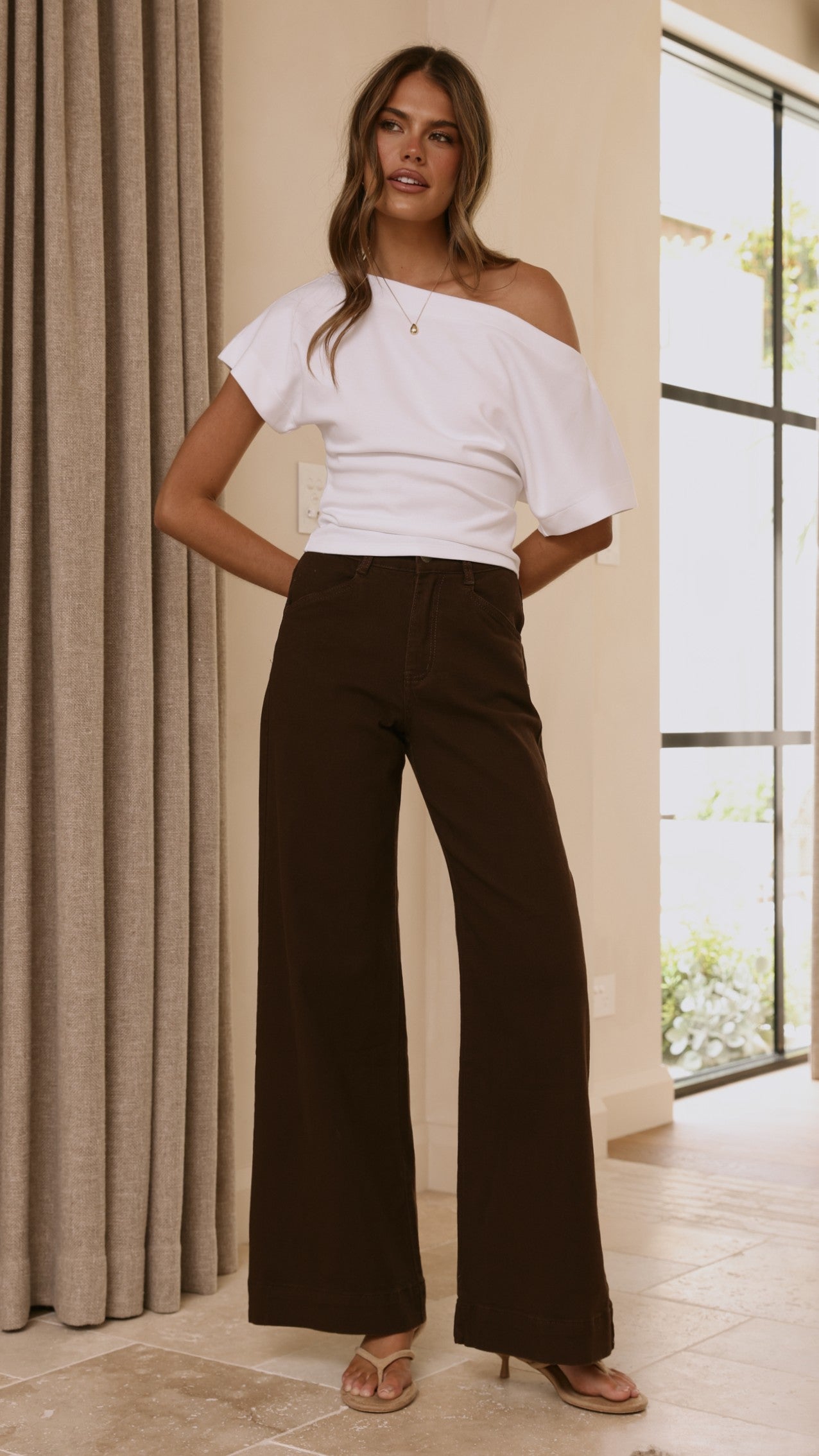 Jara Top - White - Billy J