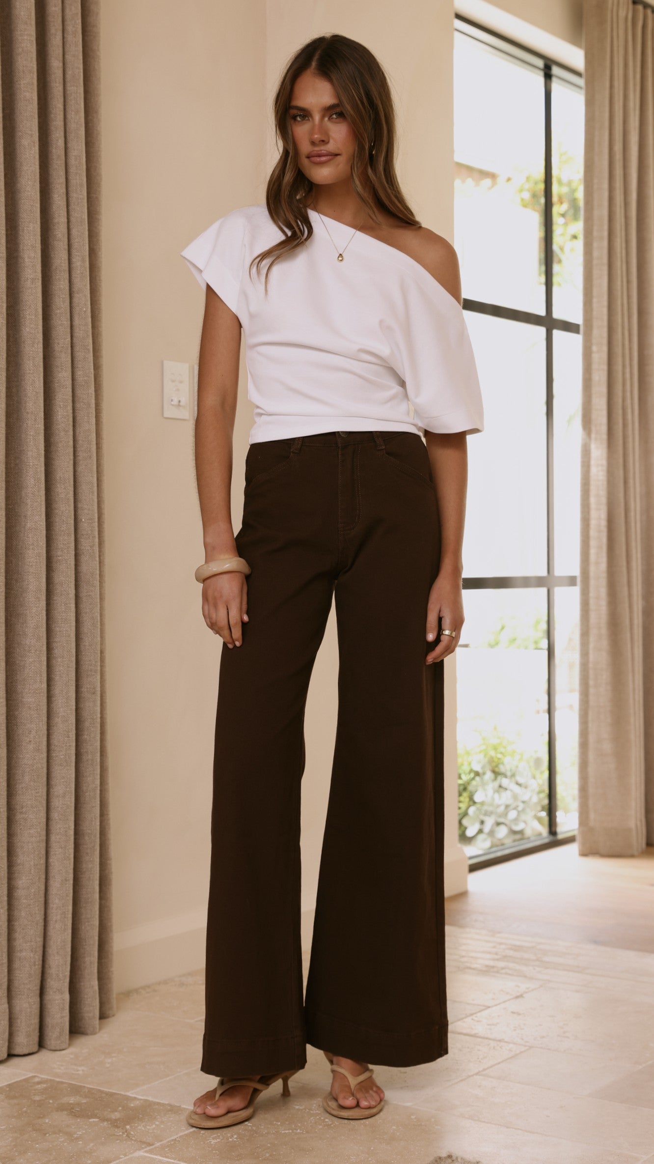 Jara Top - White - Billy J