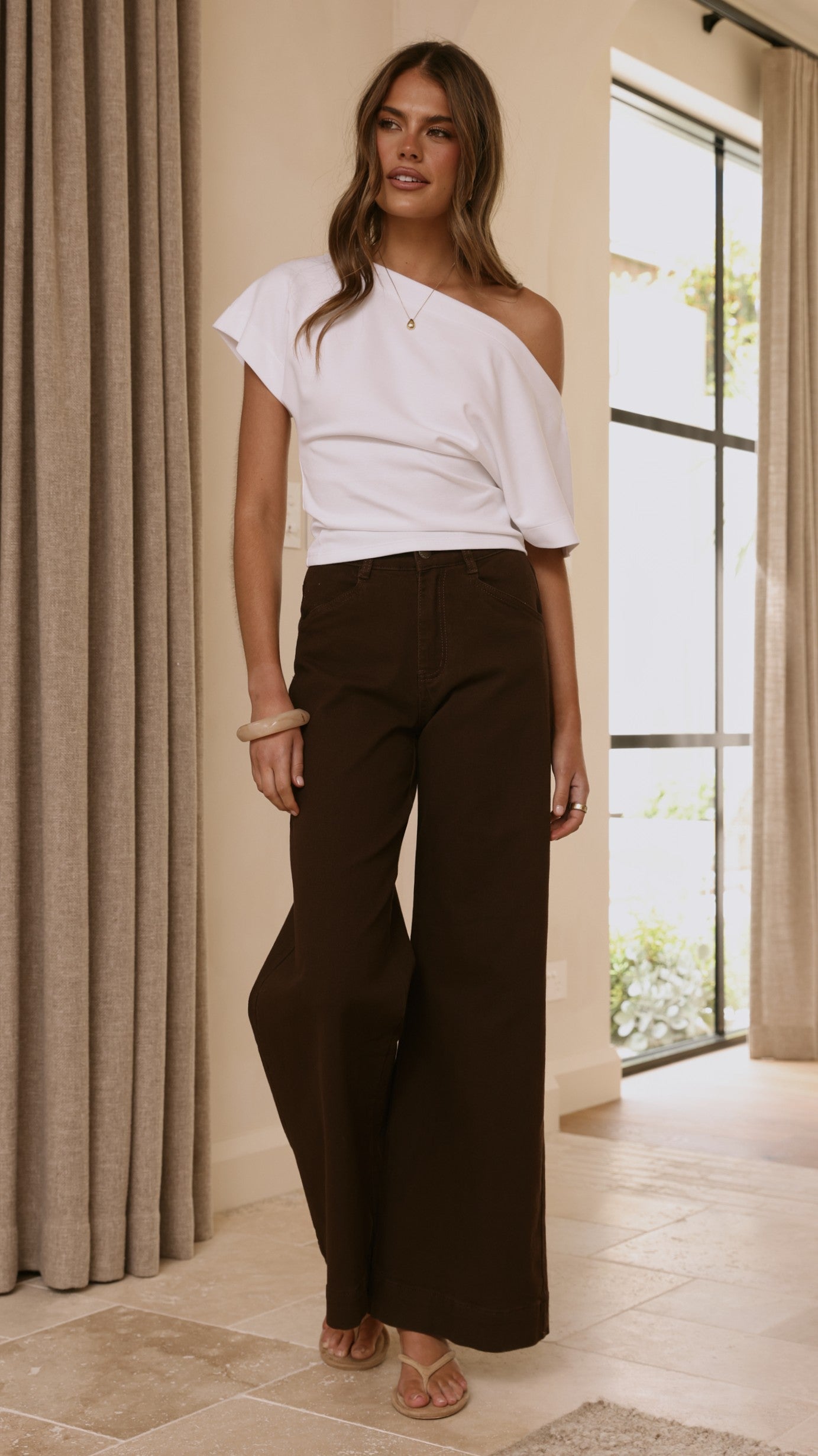 Jara Top - White - Billy J
