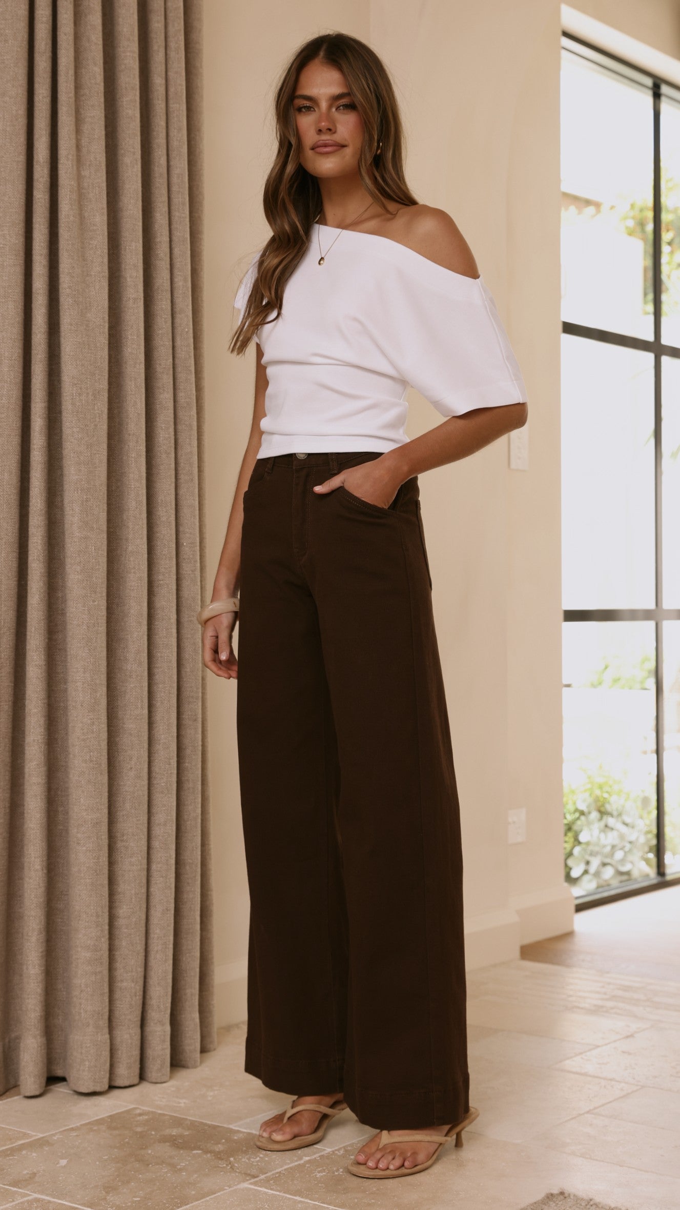 Jara Top - White - Billy J