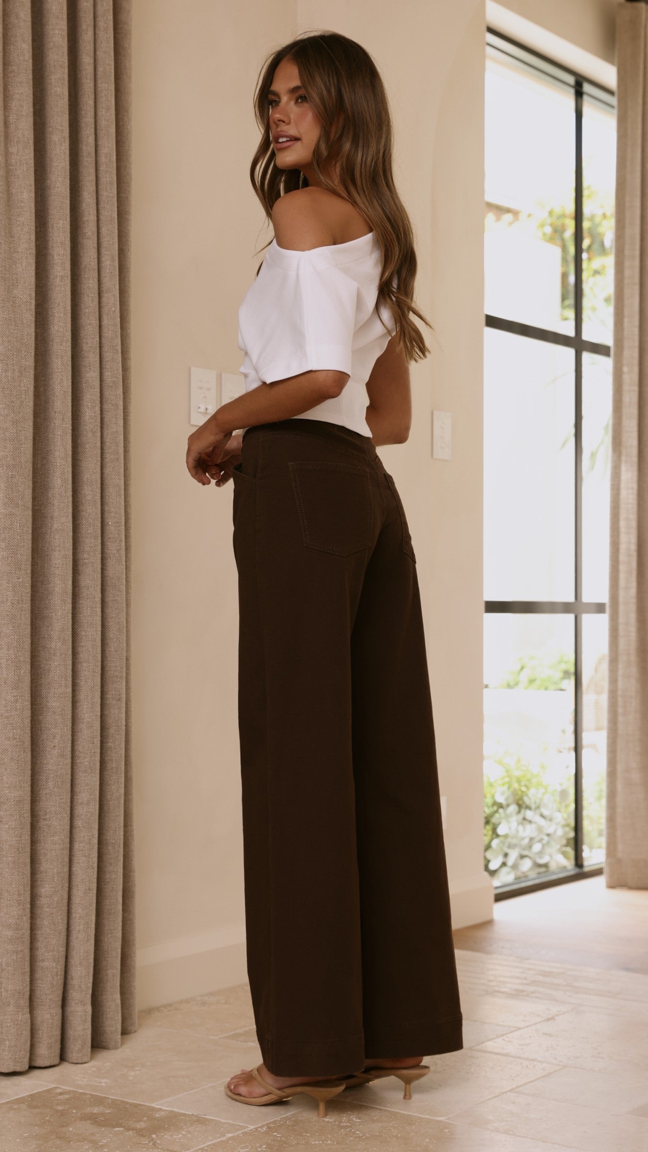 Jara Top - White - Billy J