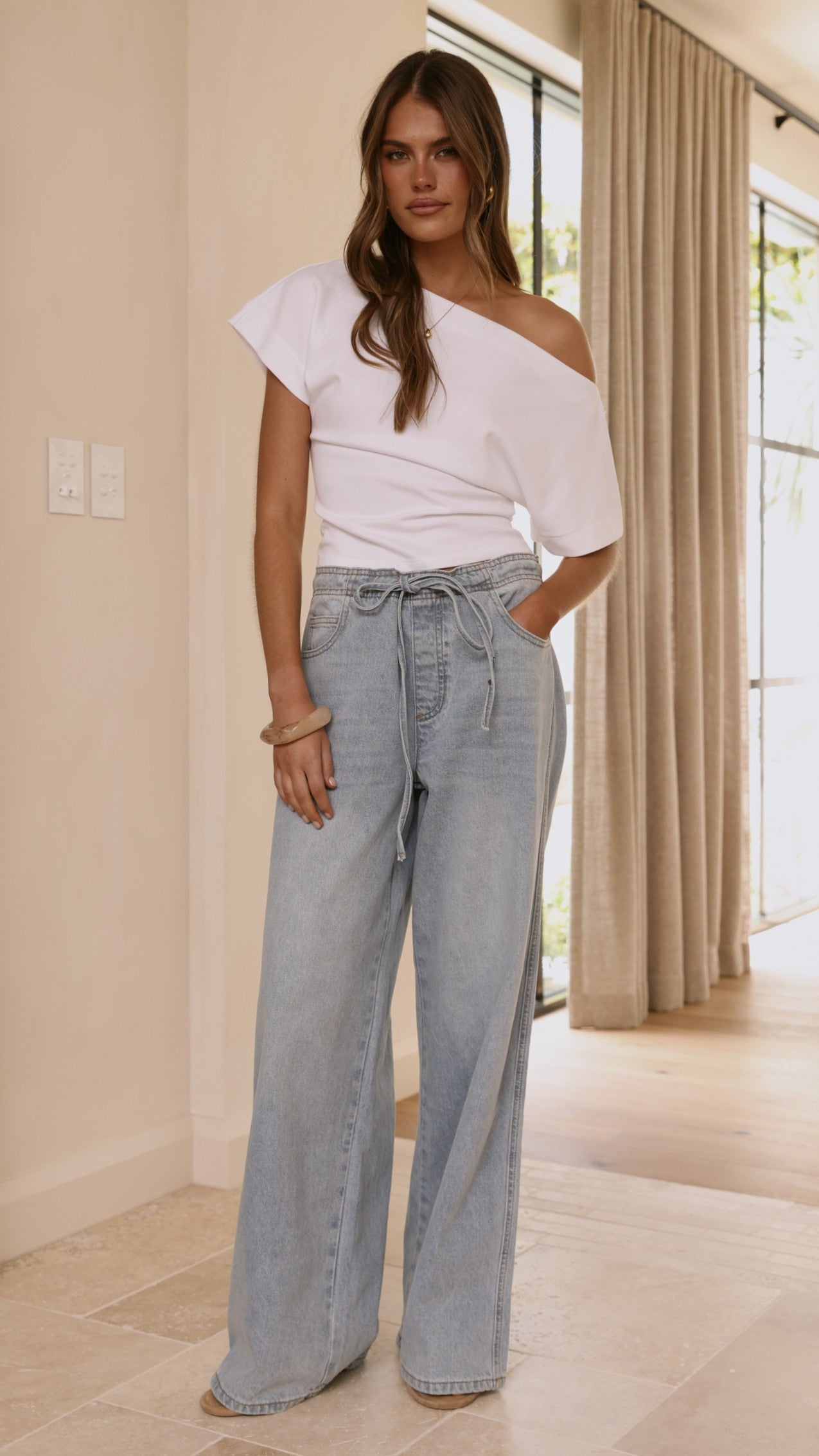 Jara Top - White - Billy J