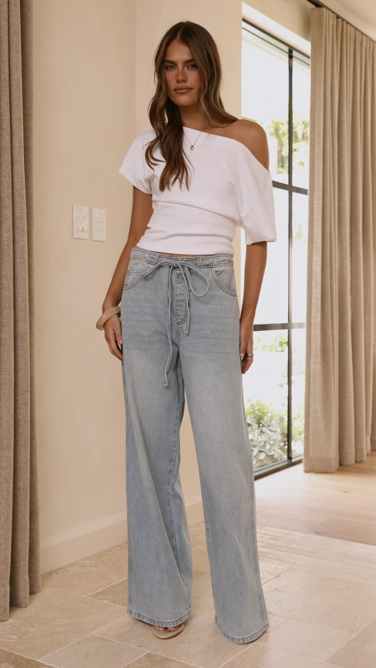 Jara Top - White - Billy J