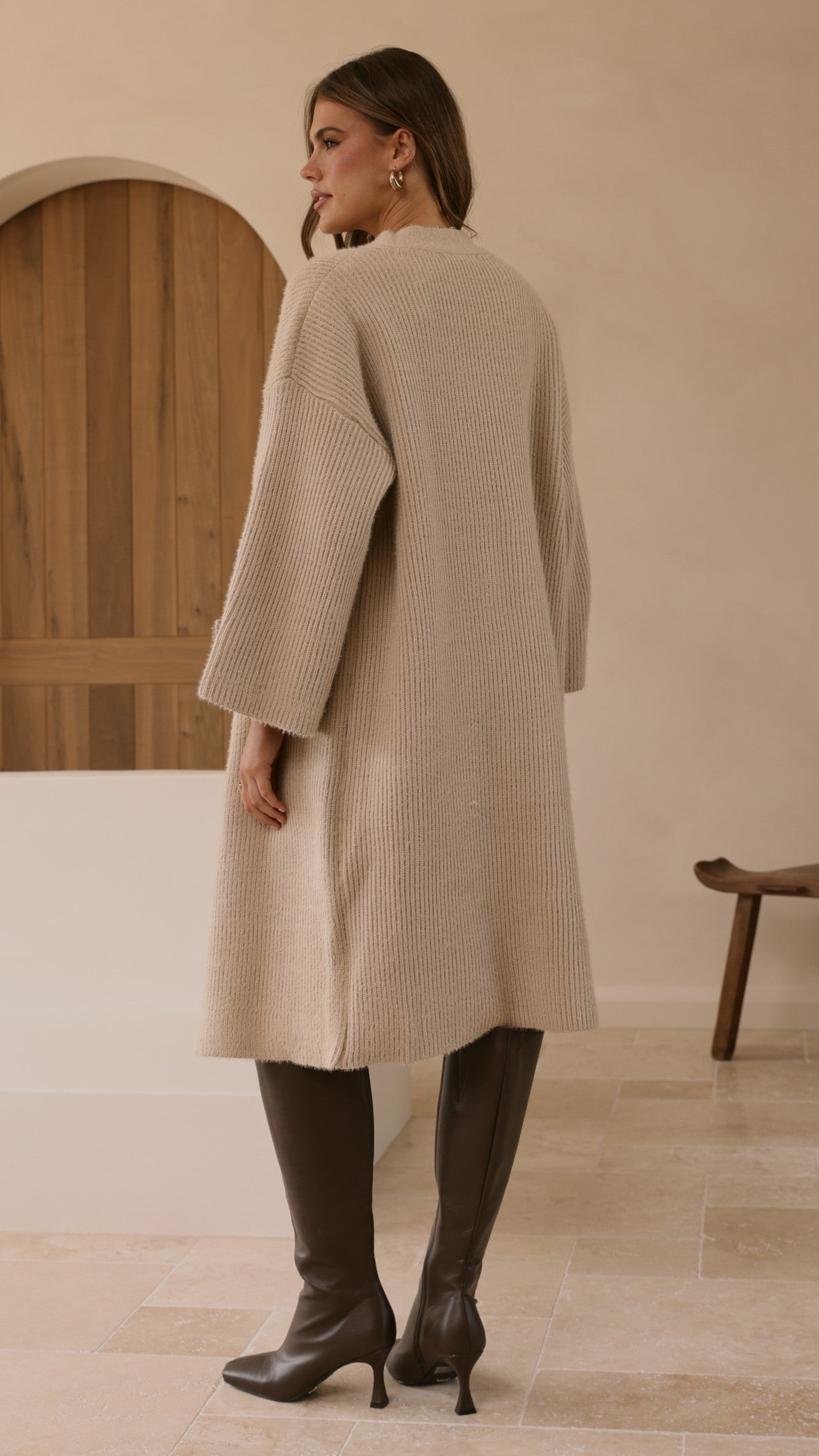 Tiana Coat - Chai - Billy J