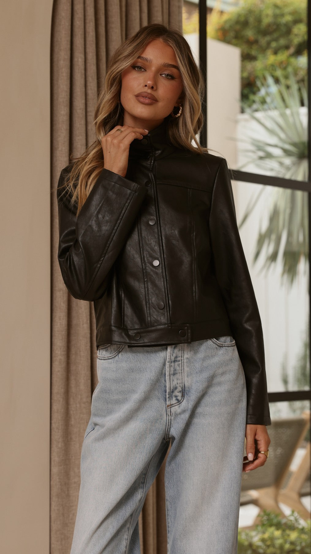 Mika Jacket - Black - Billy J