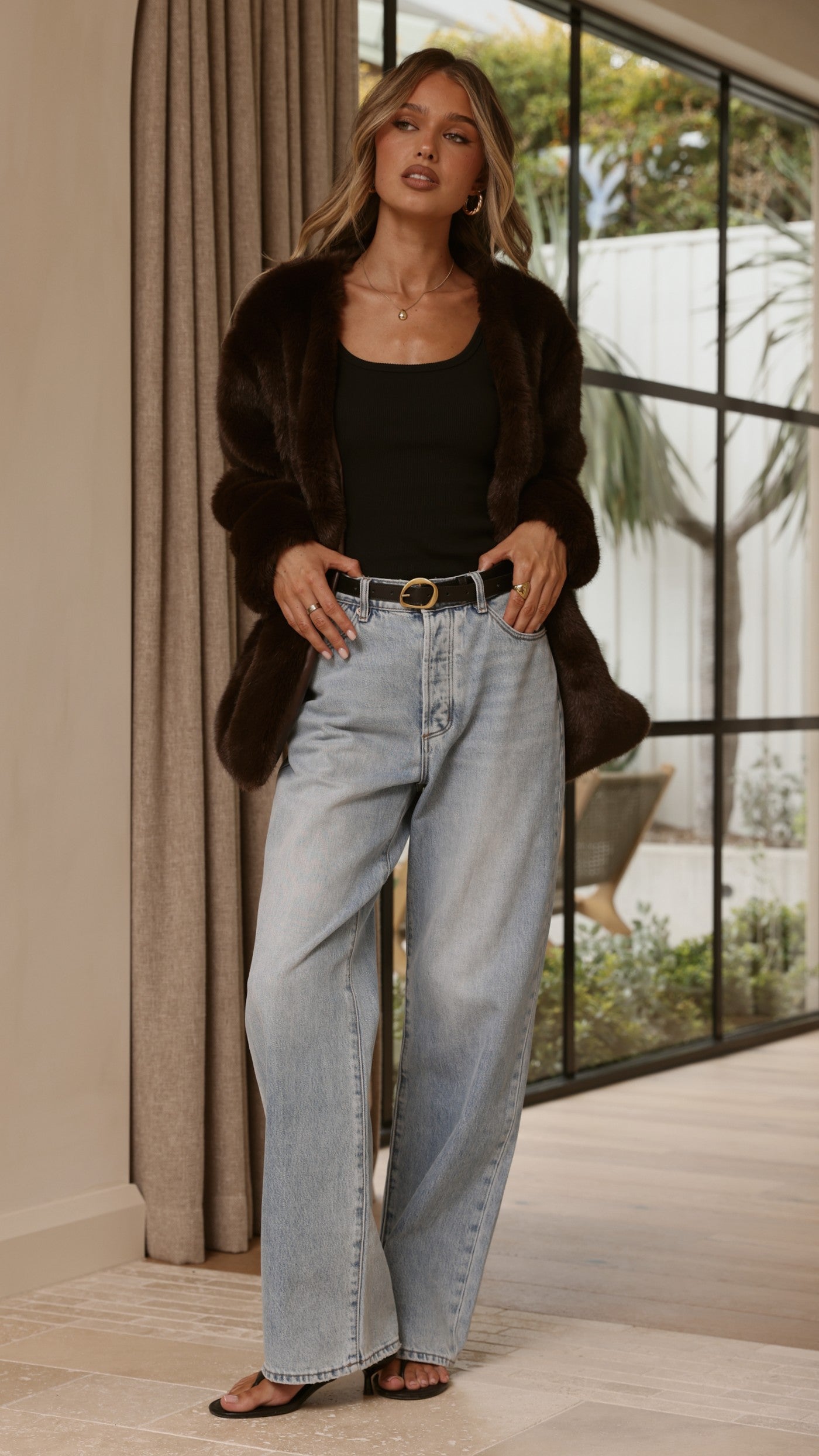 Marise Jacket - Chocolate - Billy J