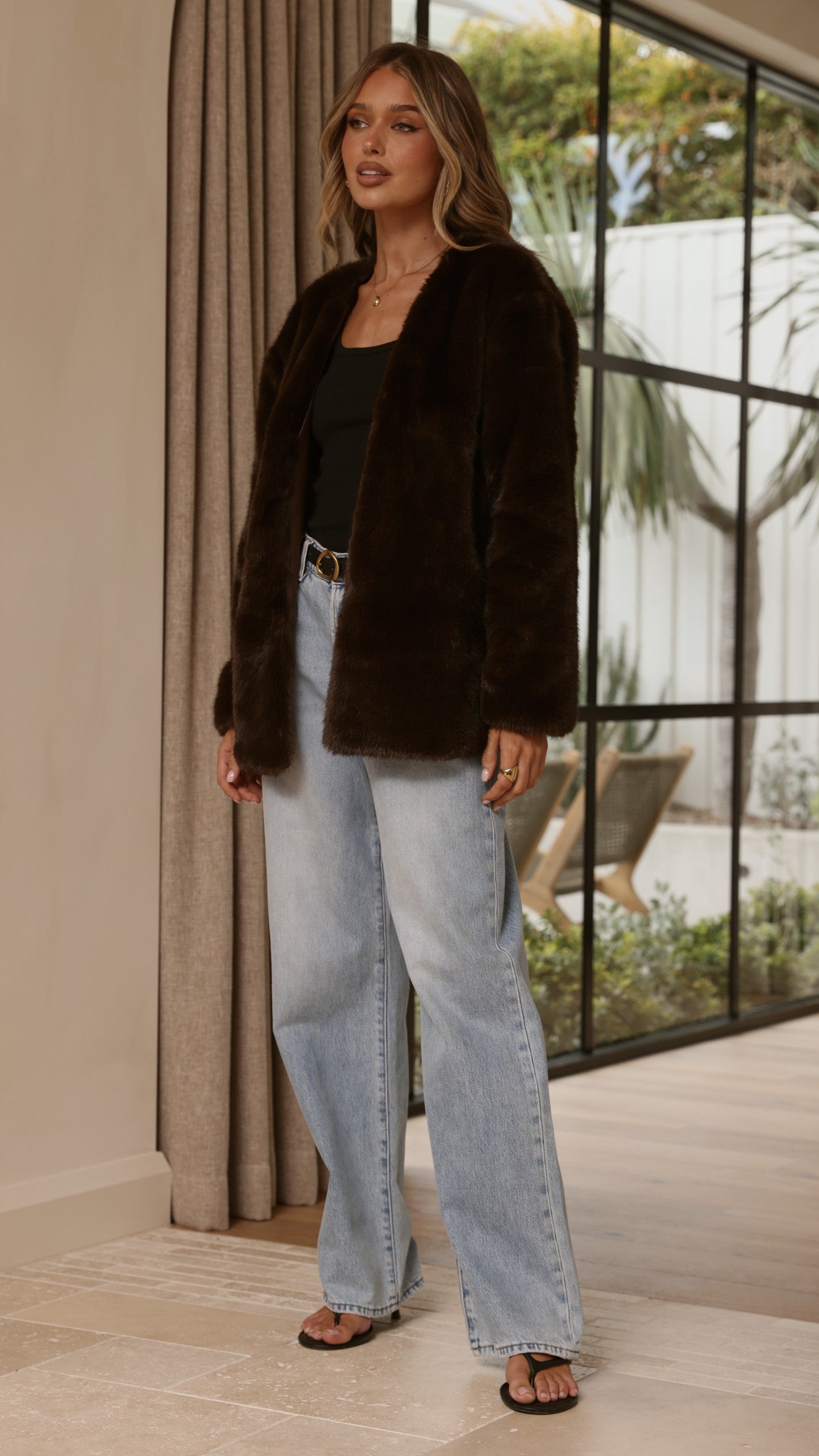 Marise Jacket - Chocolate - Billy J