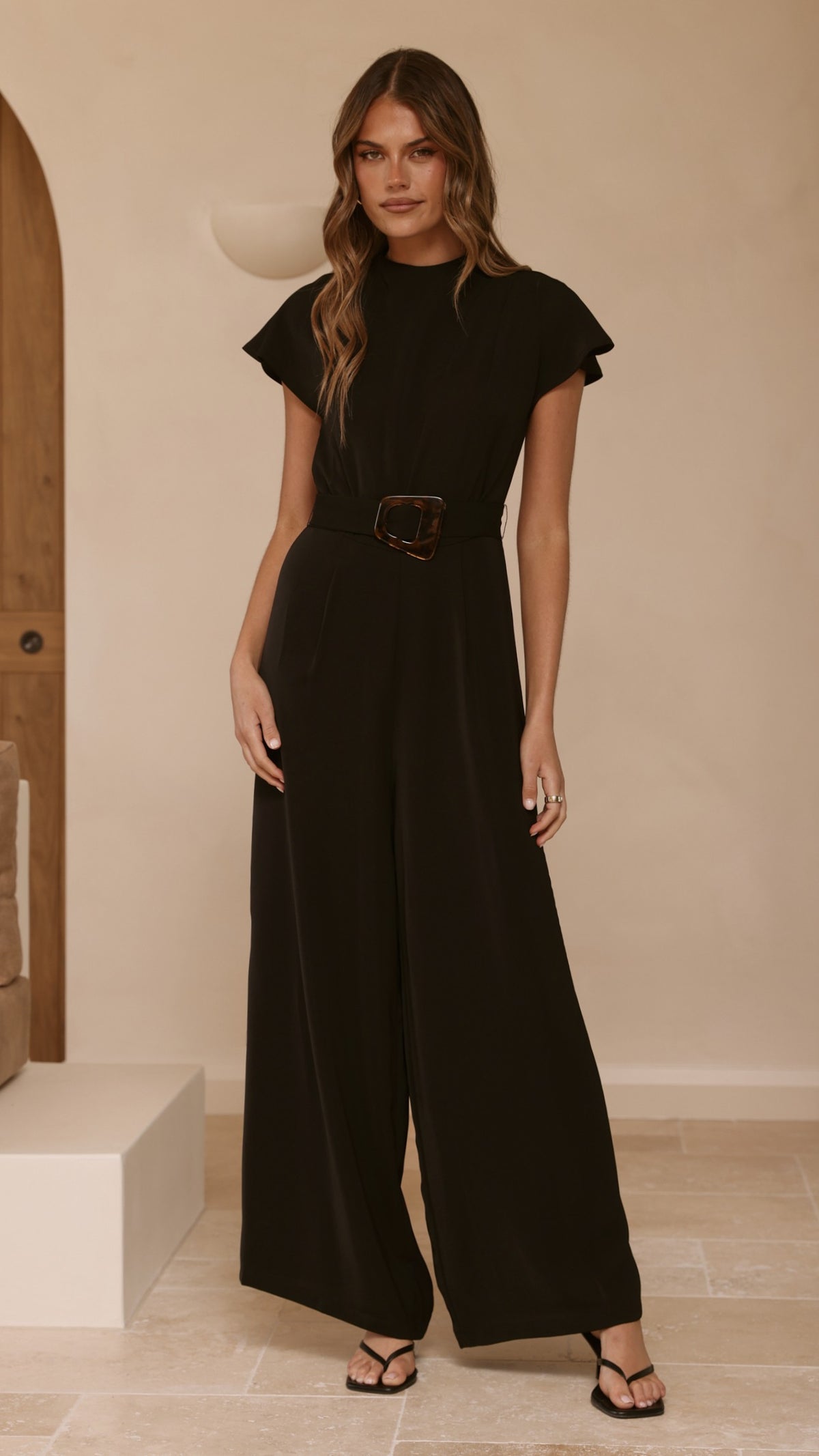 Demitra Jumpsuit - Black - Billy J