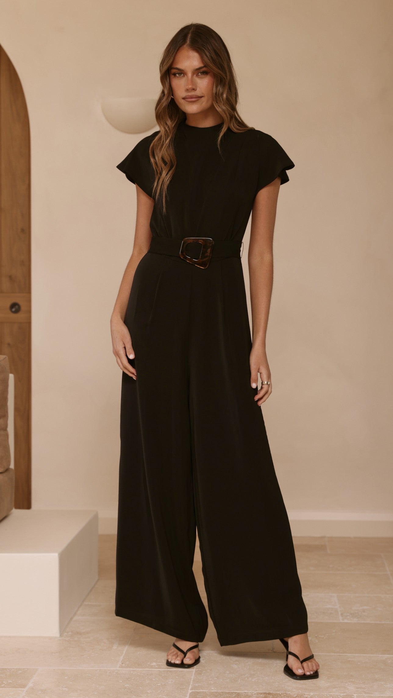 Demitra Jumpsuit - Black - Billy J