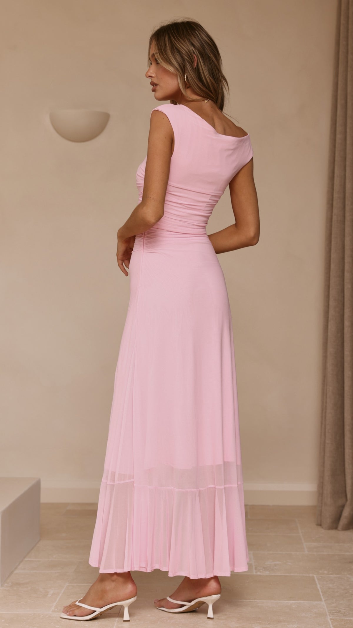 Sareiah Maxi Dress - Pink - Billy J