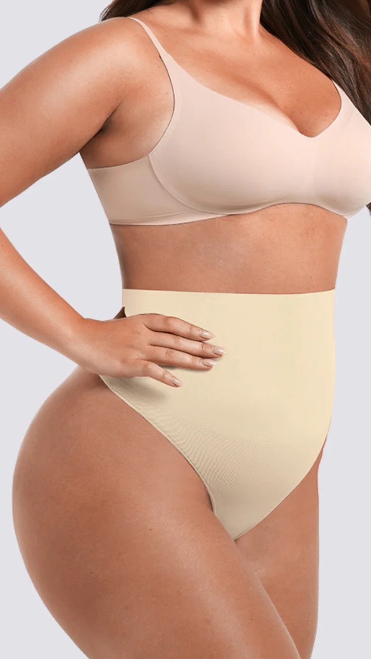 BZEZ Mid Fit Control Thong - Bare - Billy J