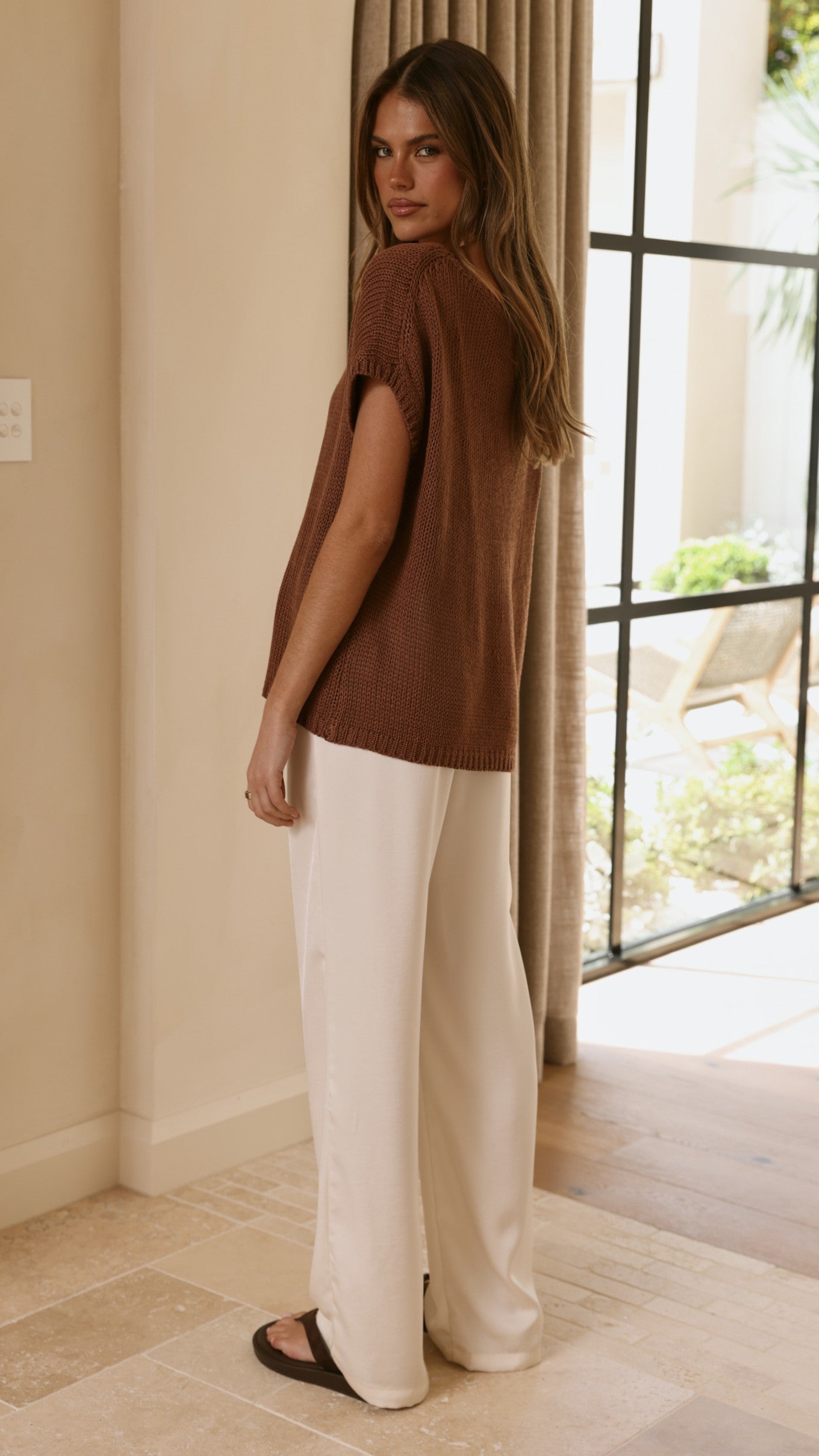 Sophia Top - Chocolate - Billy J