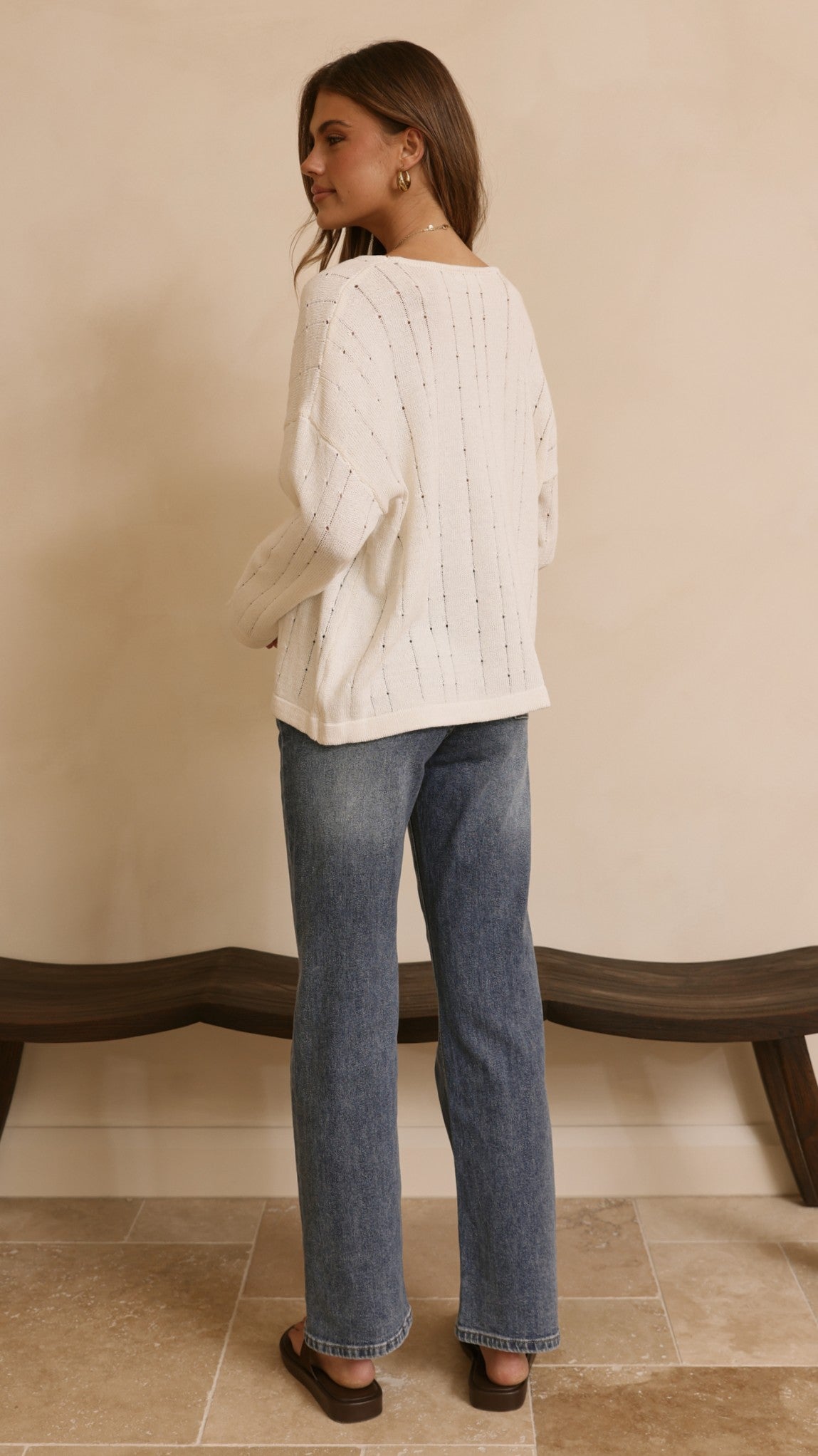 Zana Straight Leg Jeans - Mid Blue - Billy J