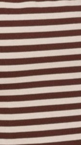 Nula Mini Dress - Brown Stripe - Billy J