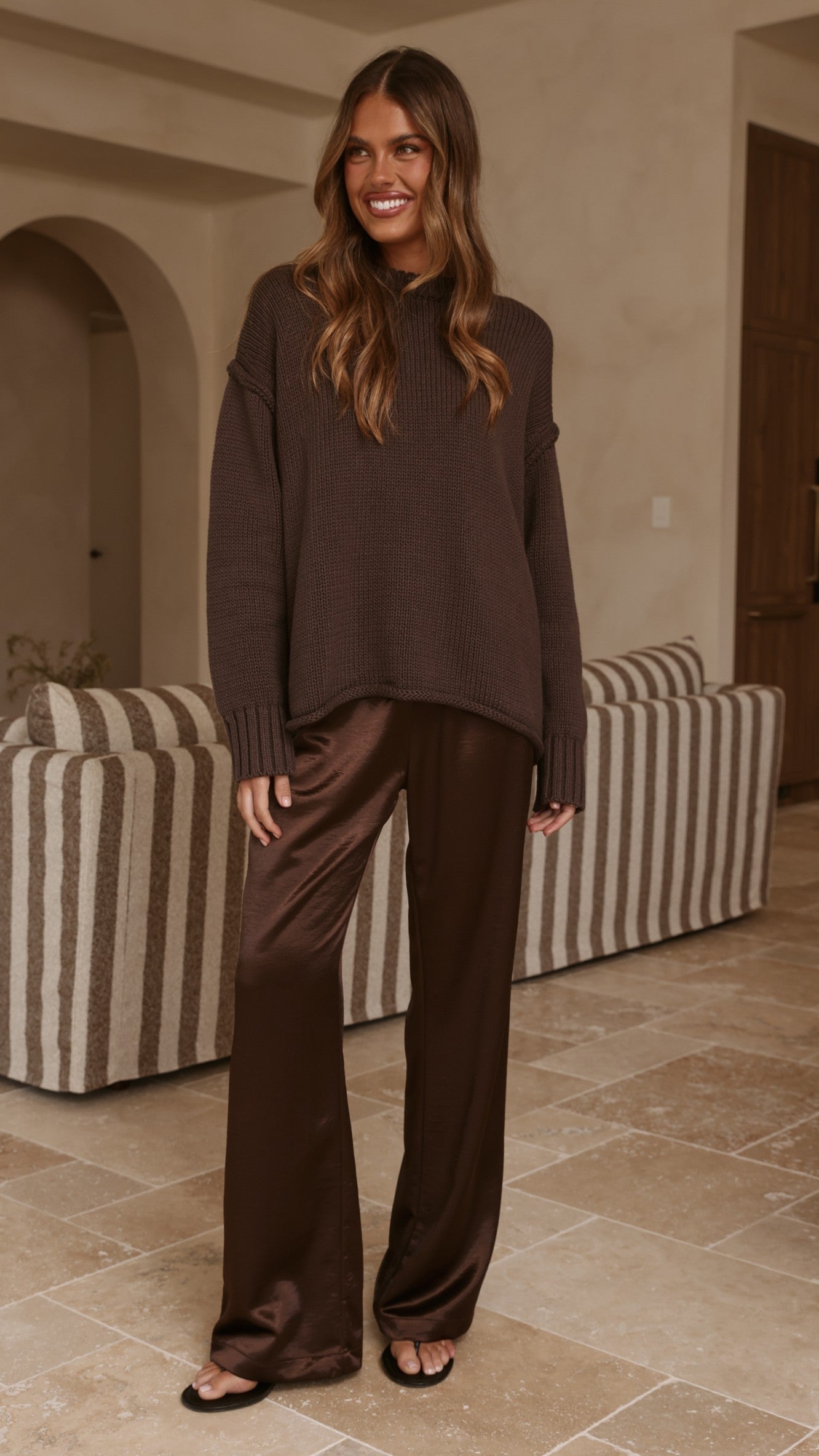 Jase Knit - Chocolate - Billy J
