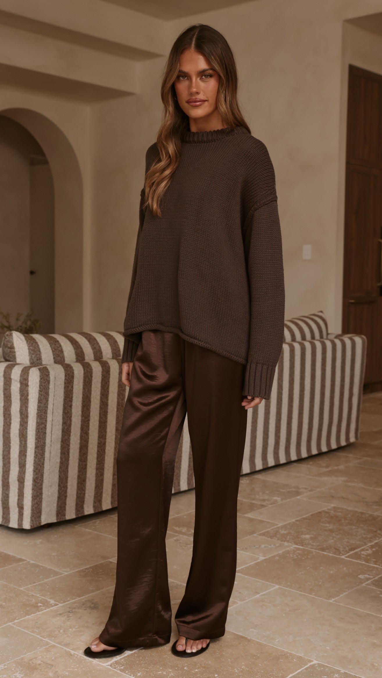 Jase Knit - Chocolate - Billy J