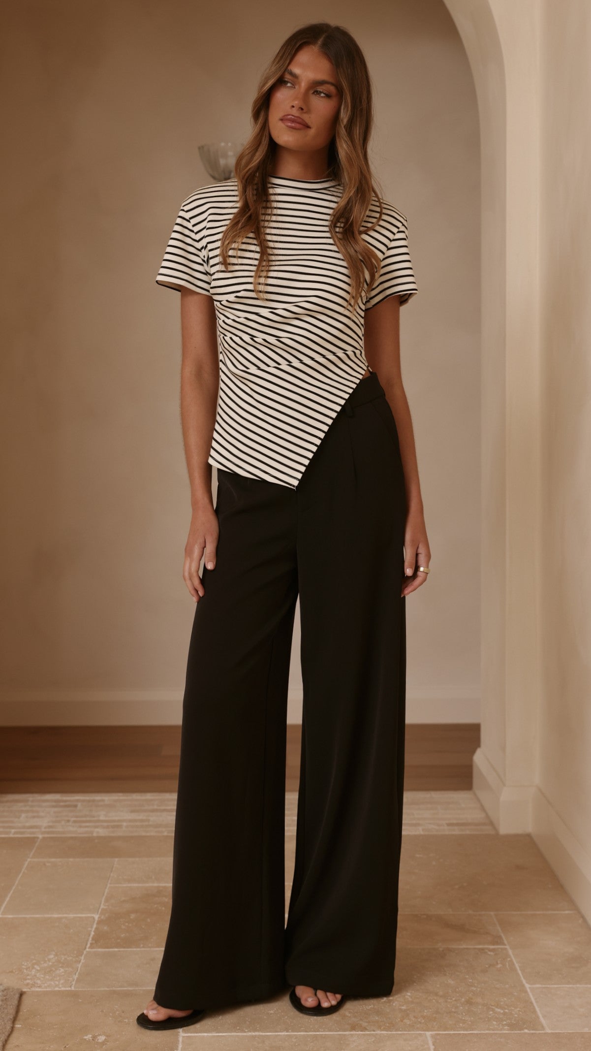 Maeva Tailored Pants - Black - Billy J