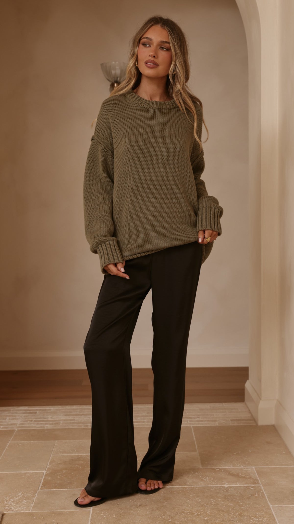 Jase Knit - Khaki - Billy J