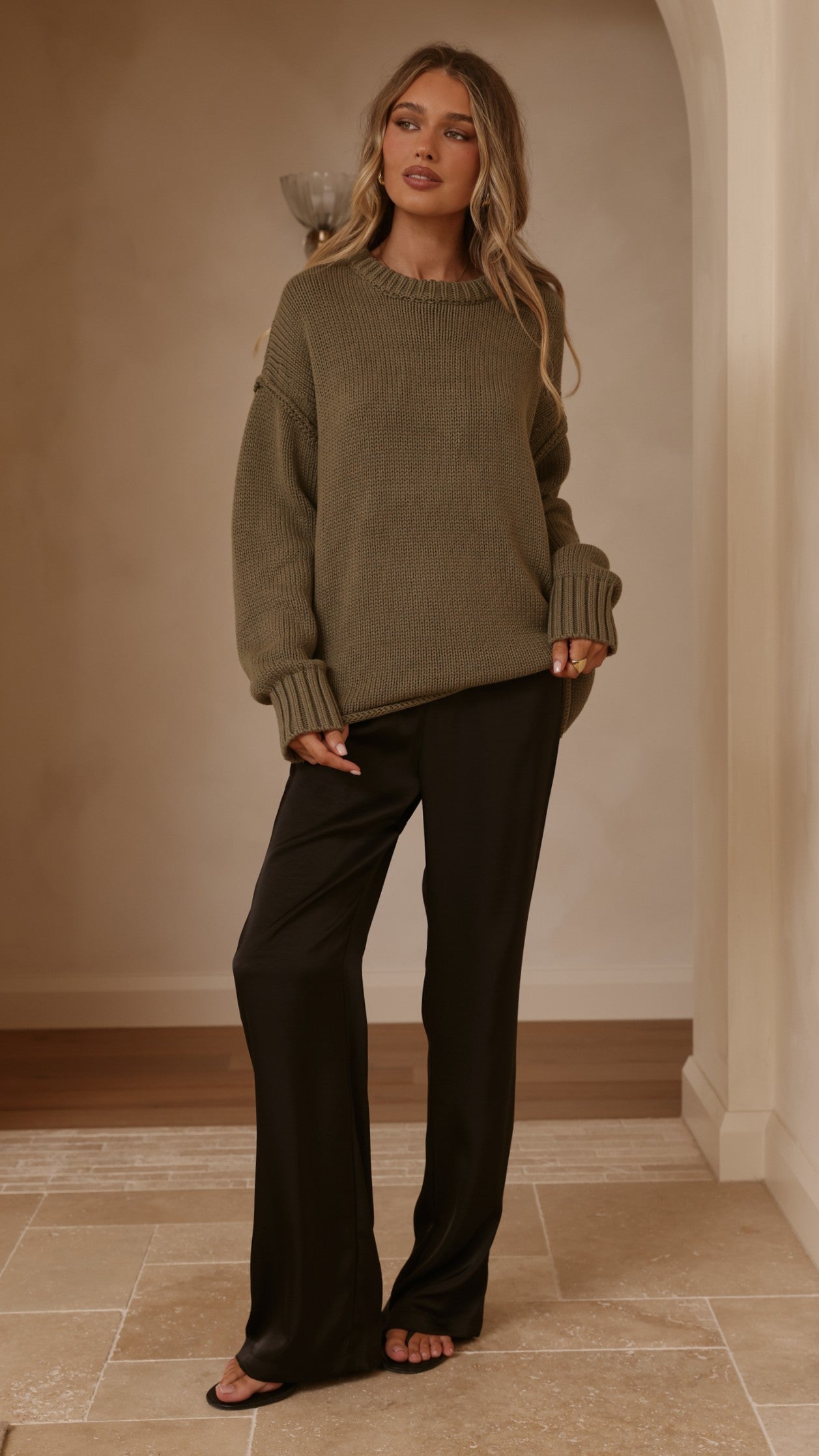 Jase Knit - Khaki - Billy J