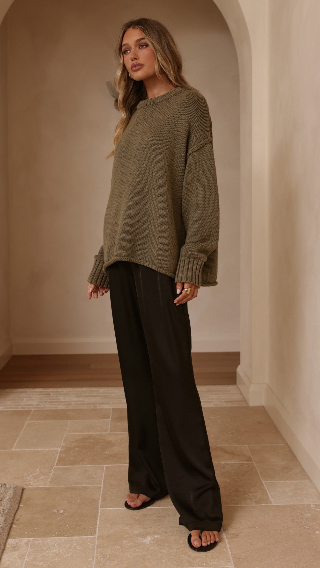 Jase Knit - Khaki - Billy J