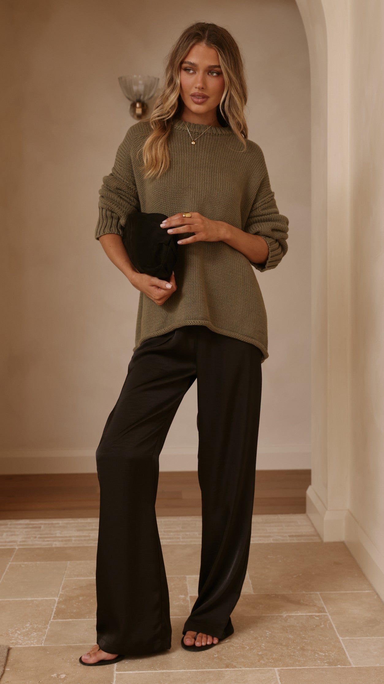 Jase Knit - Khaki - Billy J