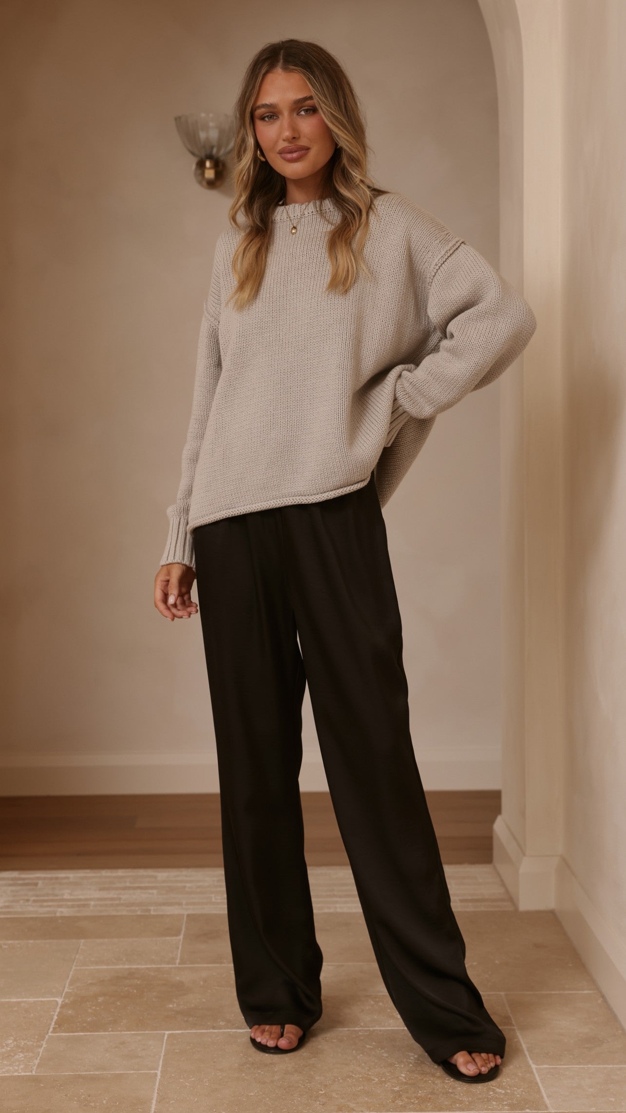 Jase Knit - Grey - Billy J