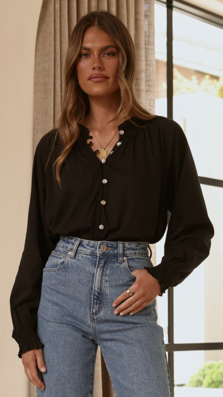 Solana Top - Black - Billy J