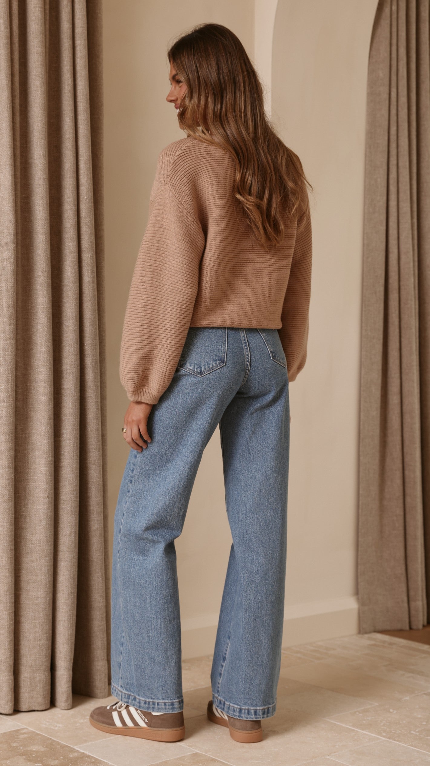 Carmel Knit - Tan - Billy J