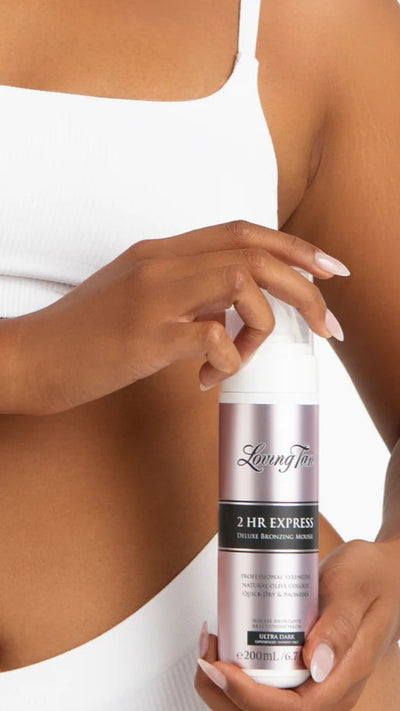 Load image into Gallery viewer, Loving Tan 2hr Express Deluxe Bronzing Mousse - Ultra Dark 200ml - Billy J
