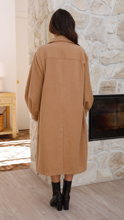 Load image into Gallery viewer, Odetta Jacket - Camel
