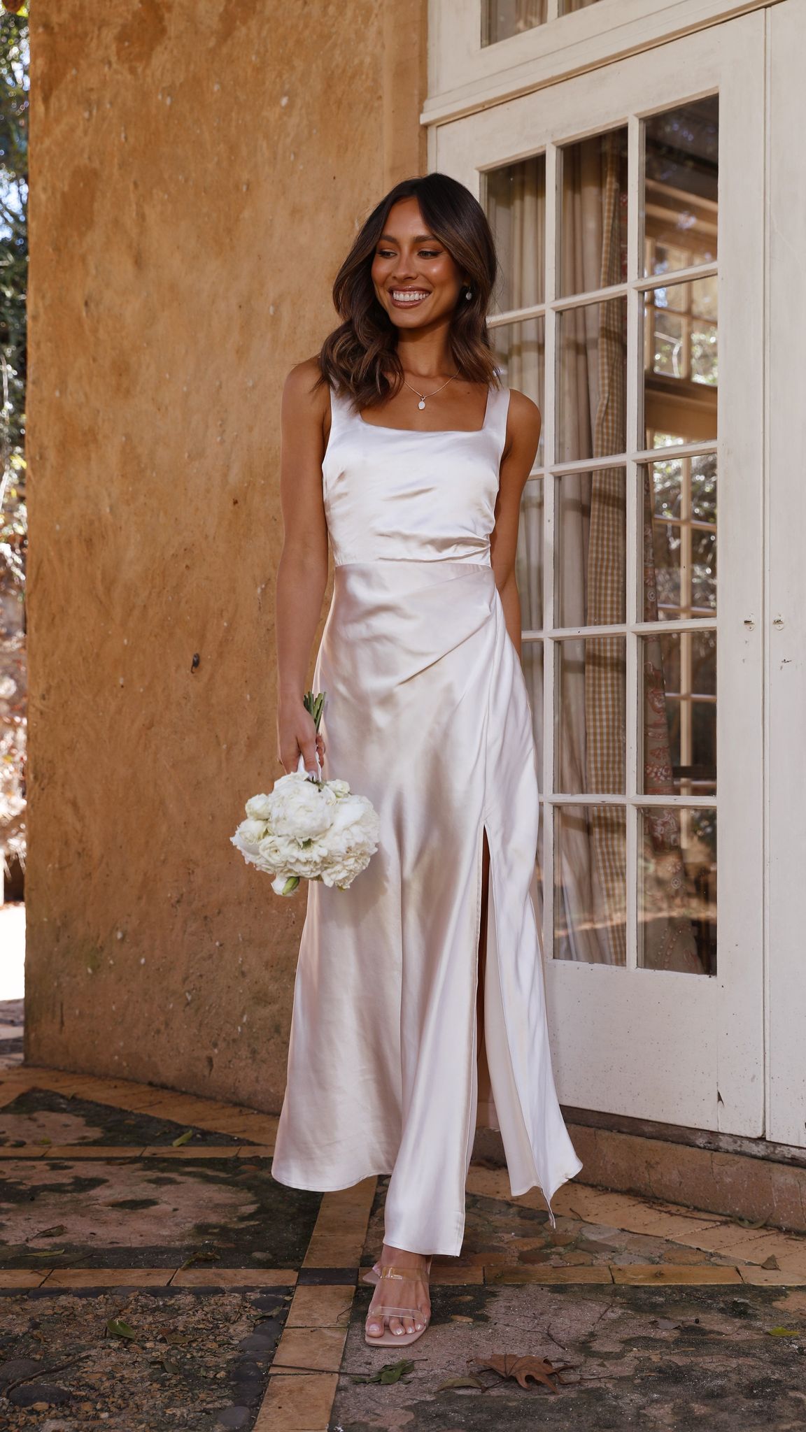 Alaria Maxi Dress - Champagne - Buy Women's Dresses - Billy J Alaria Maxi Dress - Champagne - Buy Women's Dresses - Billy J