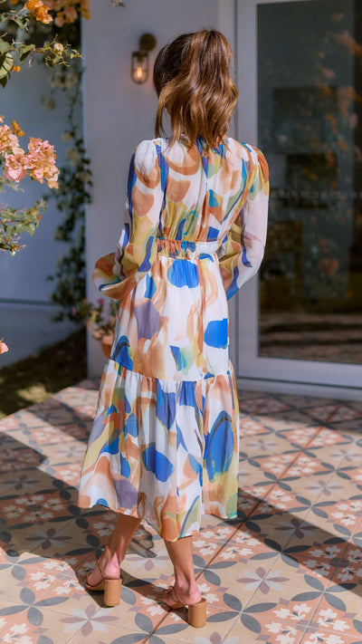 Load image into Gallery viewer, Kerri Midi Dress - Multi
