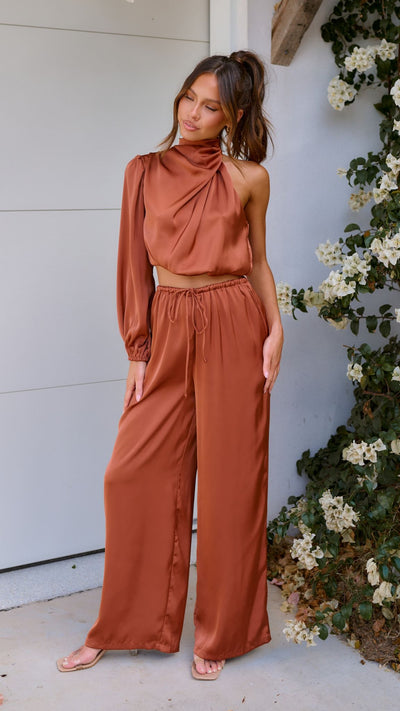 Load image into Gallery viewer, Zuri Pants - Copper - Billy J
