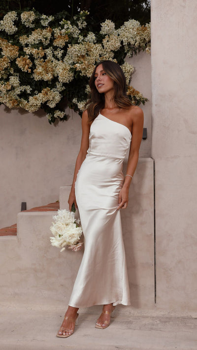 Load image into Gallery viewer, Margot Maxi Dress - Champagne - Billy J
