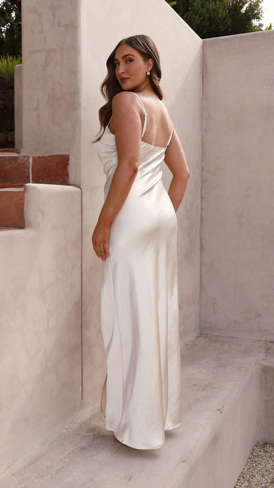 Load image into Gallery viewer, Julia Maxi Dress - Champagne - Billy J
