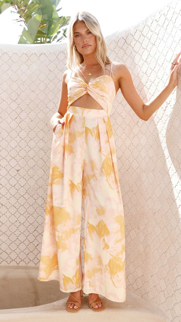 Lucy Jumpsuit - Yellow