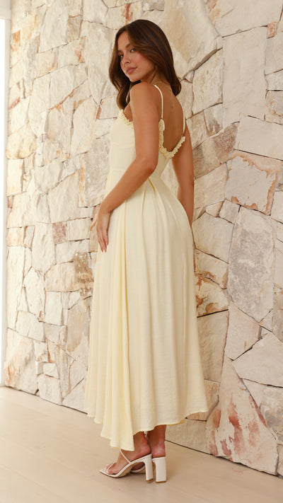 Load image into Gallery viewer, Xylia Maxi Dress - Yellow

