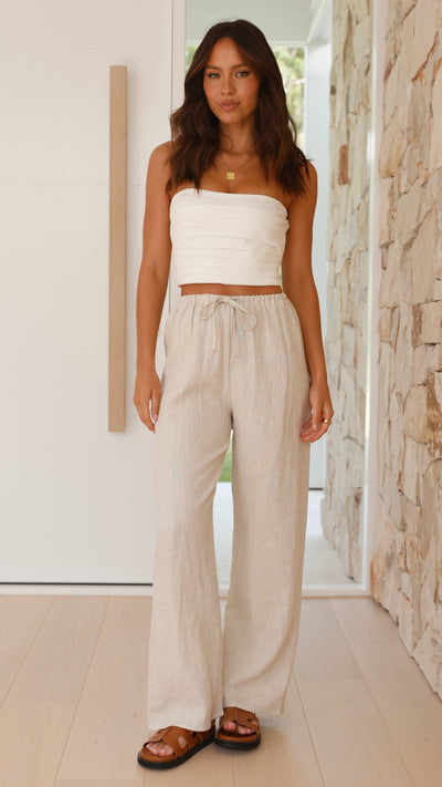 Load image into Gallery viewer, Maliena Pants - Oatmeal

