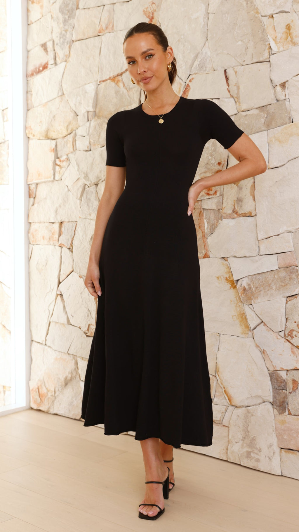 Love Reframed Knit Dress - Black