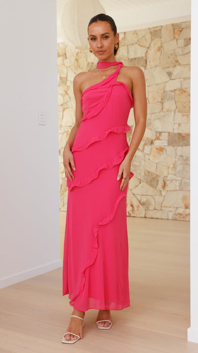 Load image into Gallery viewer, Joyce Midi Dress - Pink - Billy J
