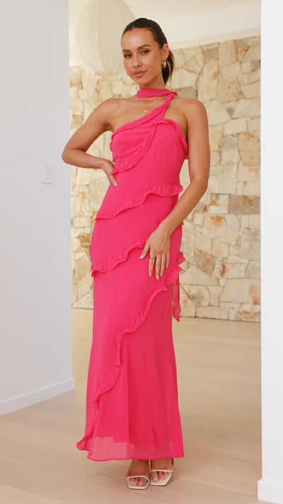 Load image into Gallery viewer, Joyce Midi Dress - Pink - Billy J
