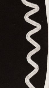 Easton Mini Skirt - Black / White - Billy J