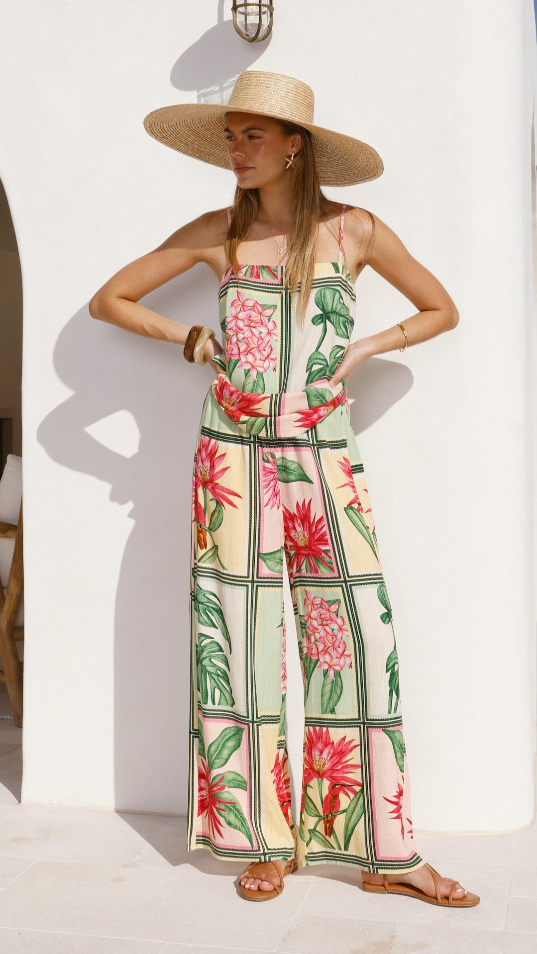 Uma Top - Tropical Bloom - Billy J